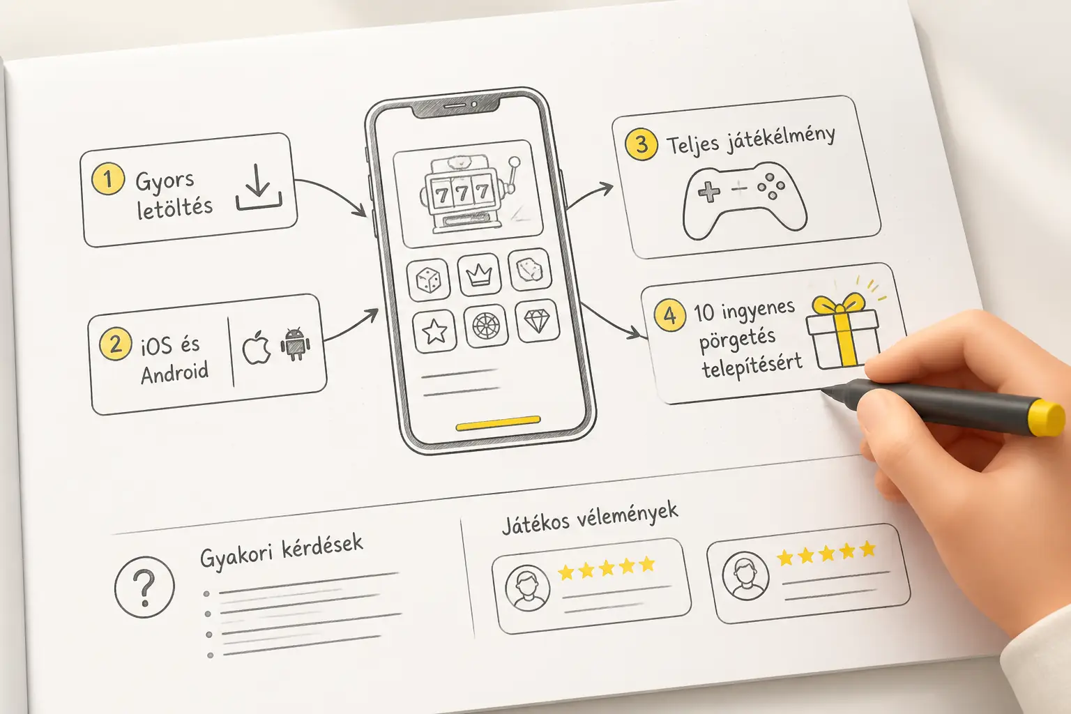 Bizzo Casino app iOS és Android készülékre visual guide for Bizzo Casino